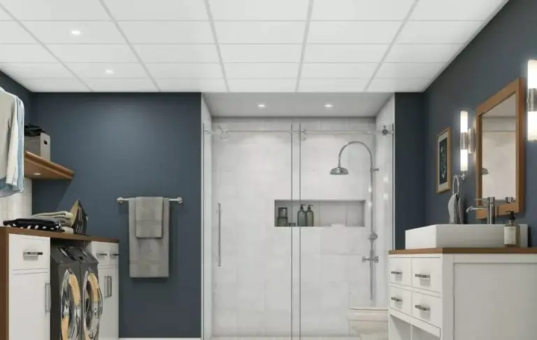 Can Drop Ceiling Be Used In A Bathroom?